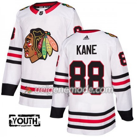 Kinder Eishockey Chicago Blackhawks Trikot Patrick Kane 88 Adidas 2017-2018 Weiß Authentic